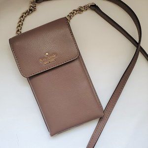 KATE SPADE North-South Crossbody Phone Bag - Excellent Condition